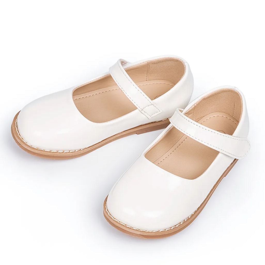 Classic Ballerina Flats Mary Jane Kids Dress Shoes Wholesale-JZ Baby