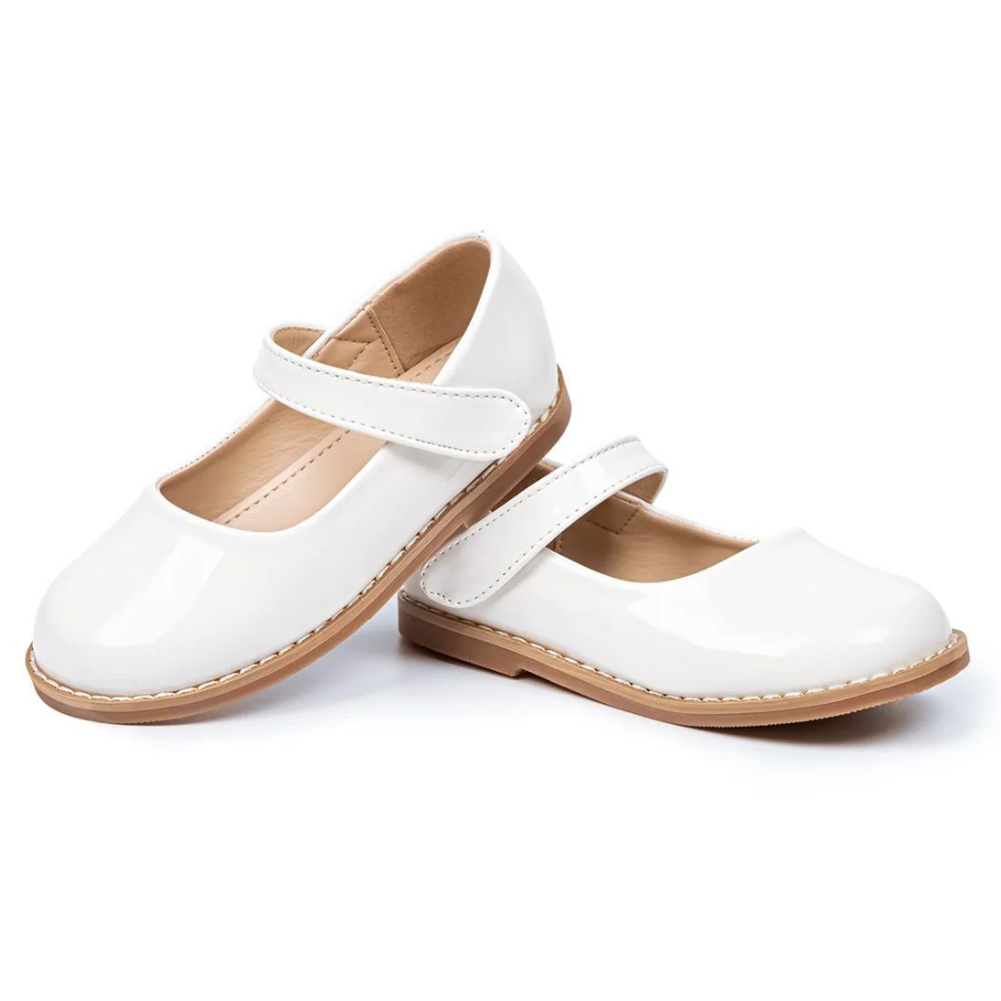 Classic Ballerina Flats Mary Jane Kids Dress Shoes Wholesale-JZ Baby