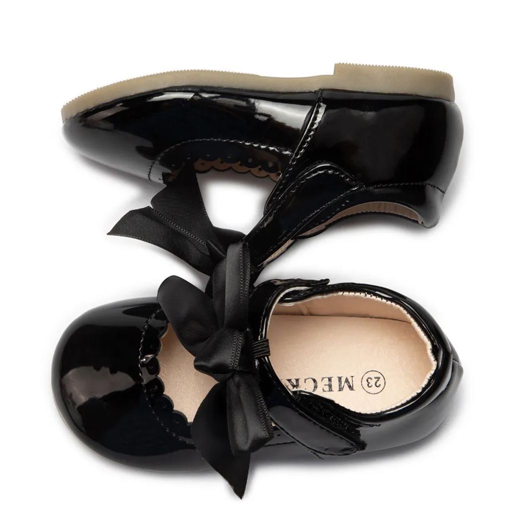 School Season Bow-knot Kid Dress Shoes Wholesale-JZ Baby
