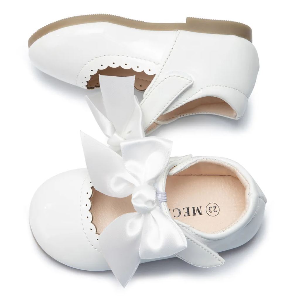 School Season Bow-knot Kid Dress Shoes Wholesale-JZ Baby