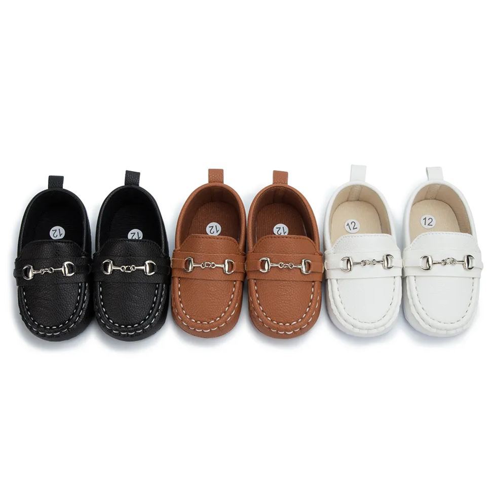Baby Moccasin Shoes First Walker Toddler Baby Loafer Shoes Wholesale-JZ Baby
