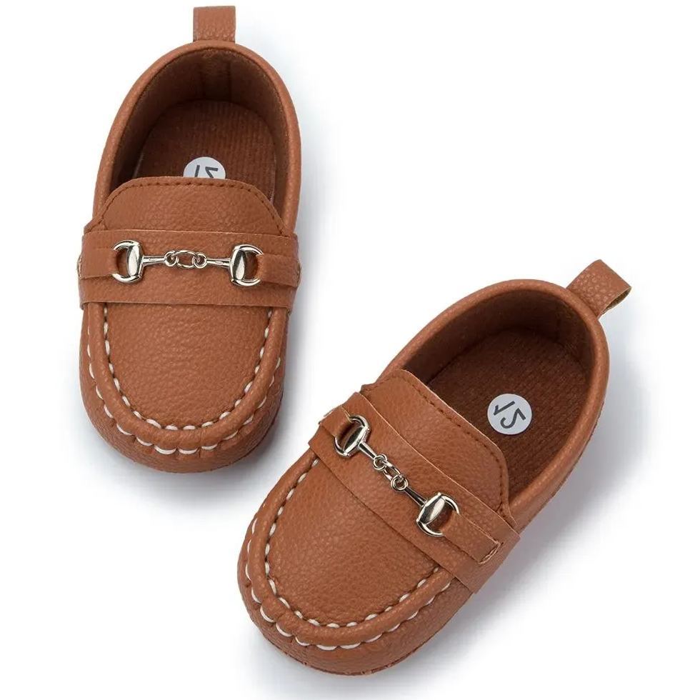 Baby Moccasin Shoes First Walker Toddler Baby Loafer Shoes Wholesale-JZ Baby