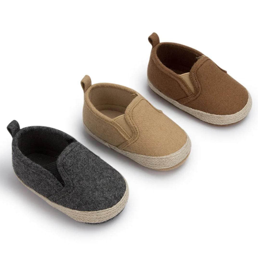 Woven Fabric Anti-slip Toddler Baby Walking Shoes Baby Shoes Wholesale-JZ Baby