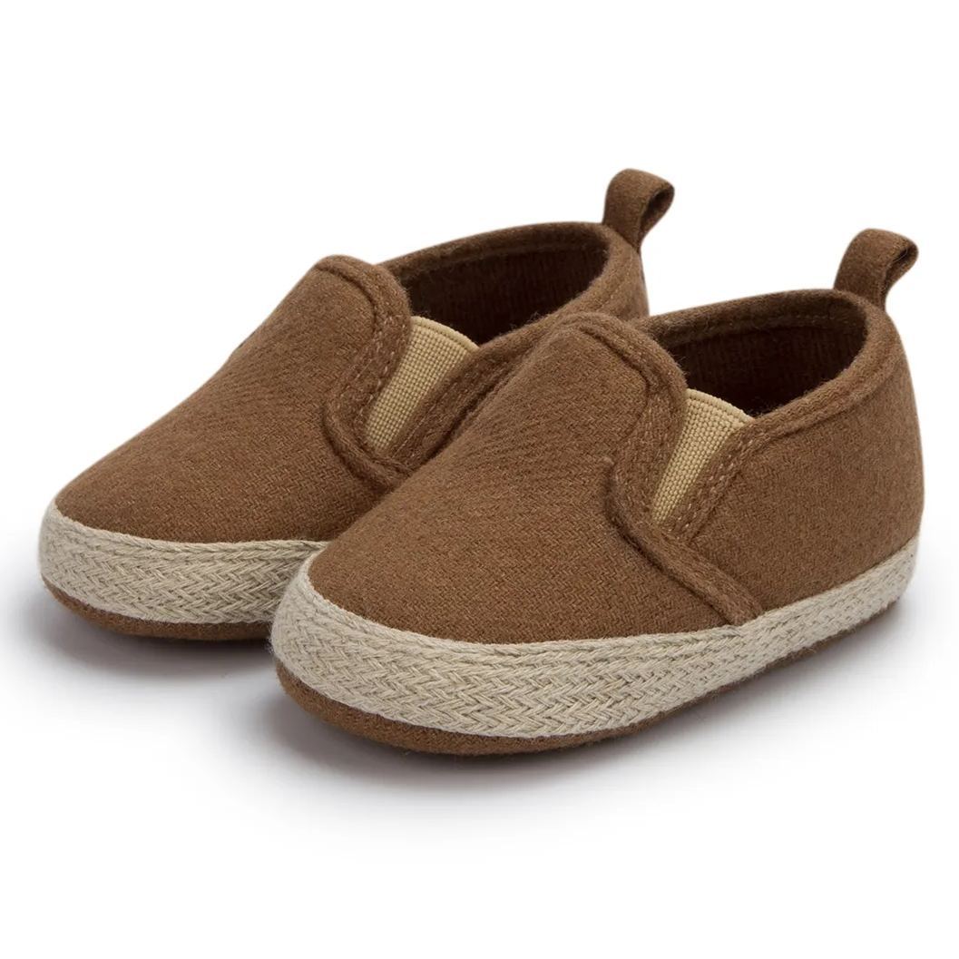 Woven Fabric Anti-slip Toddler Baby Walking Shoes Baby Shoes Wholesale-JZ Baby