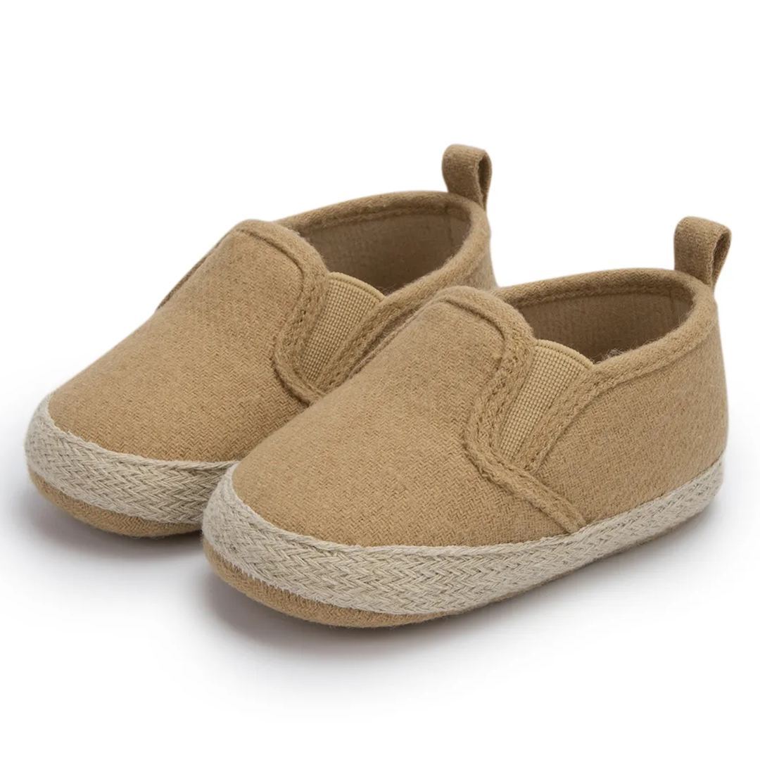 Woven Fabric Anti-slip Toddler Baby Walking Shoes Baby Shoes Wholesale-JZ Baby