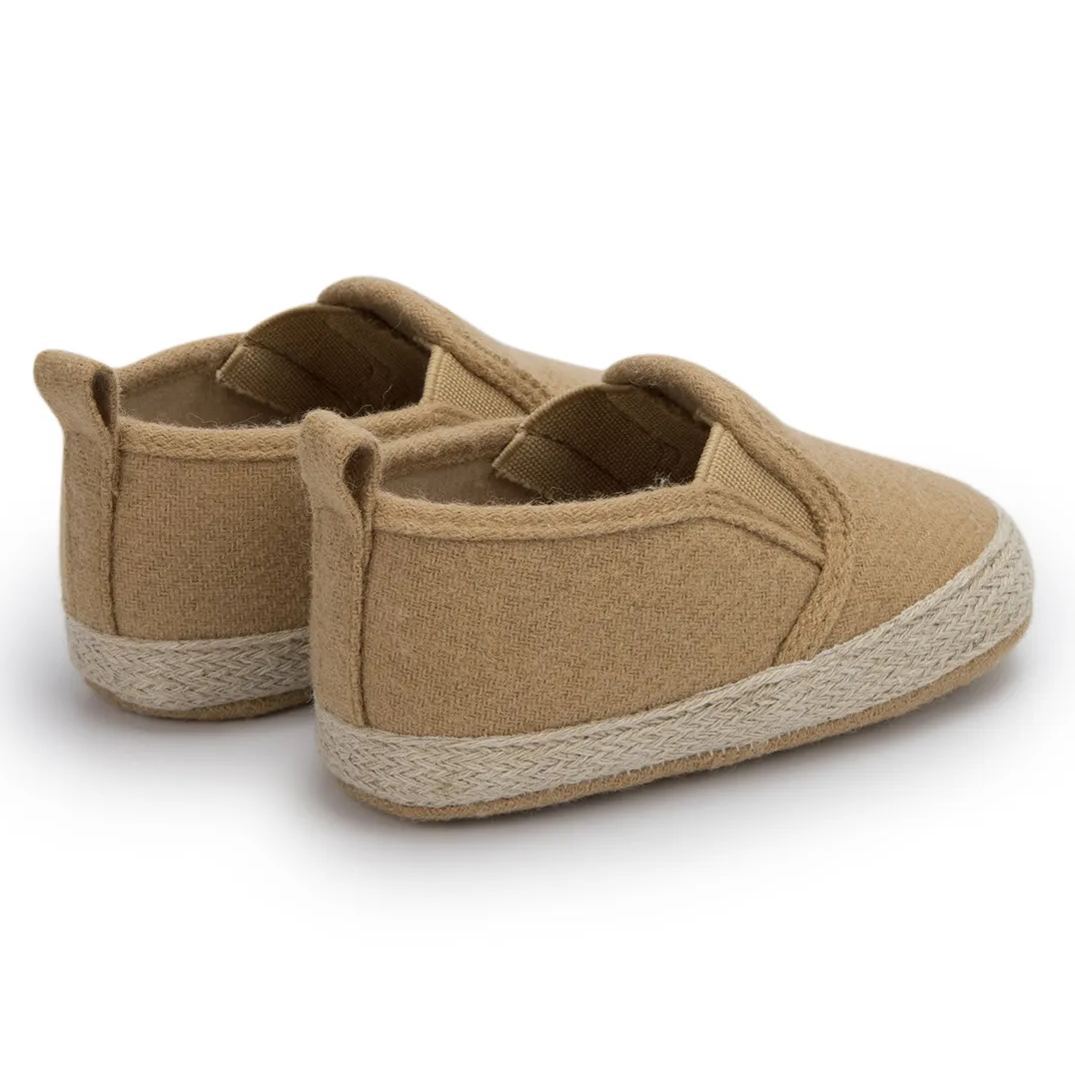 Woven Fabric Anti-slip Toddler Baby Walking Shoes Baby Shoes Wholesale-JZ Baby