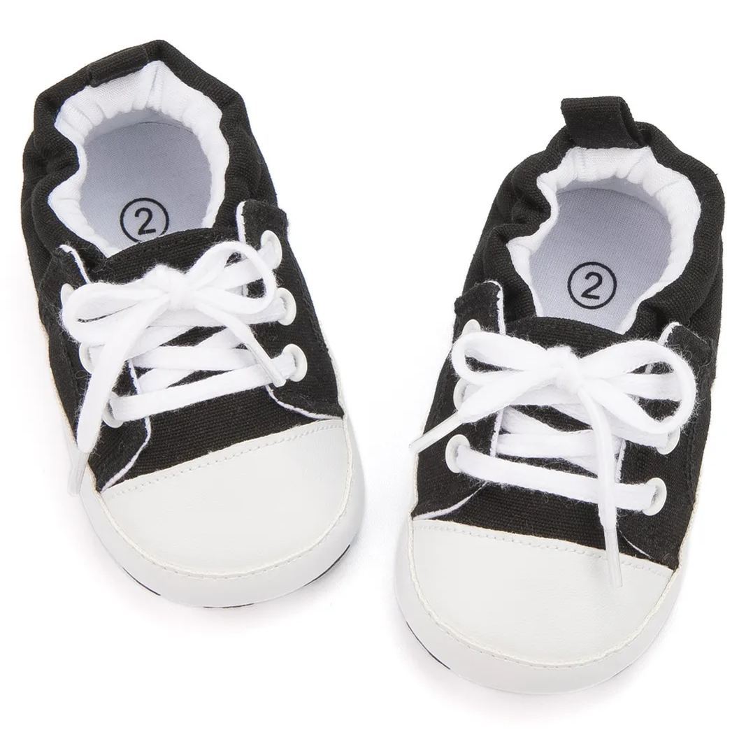 MOQ 12 Baby Sneakers Sport Soft Sole Baby Walking Shoes Wholesale-JZ Baby
