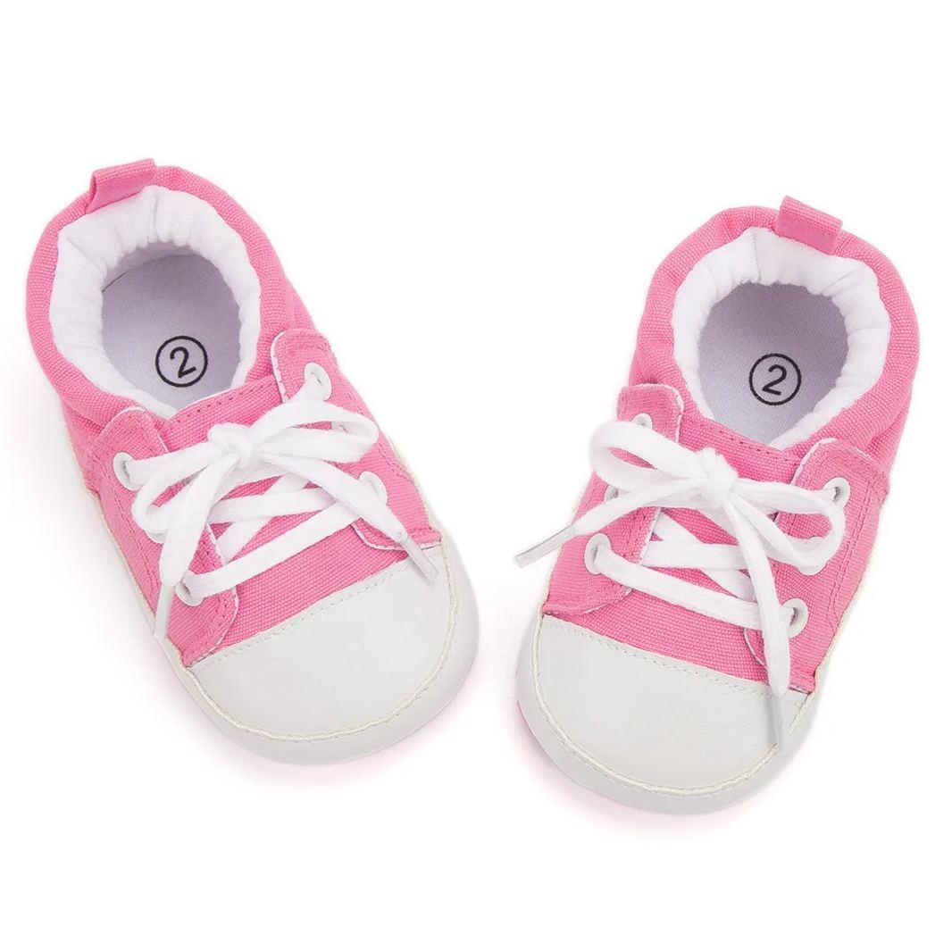 MOQ 12 Baby Sneakers Sport Soft Sole Baby Walking Shoes Wholesale-JZ Baby