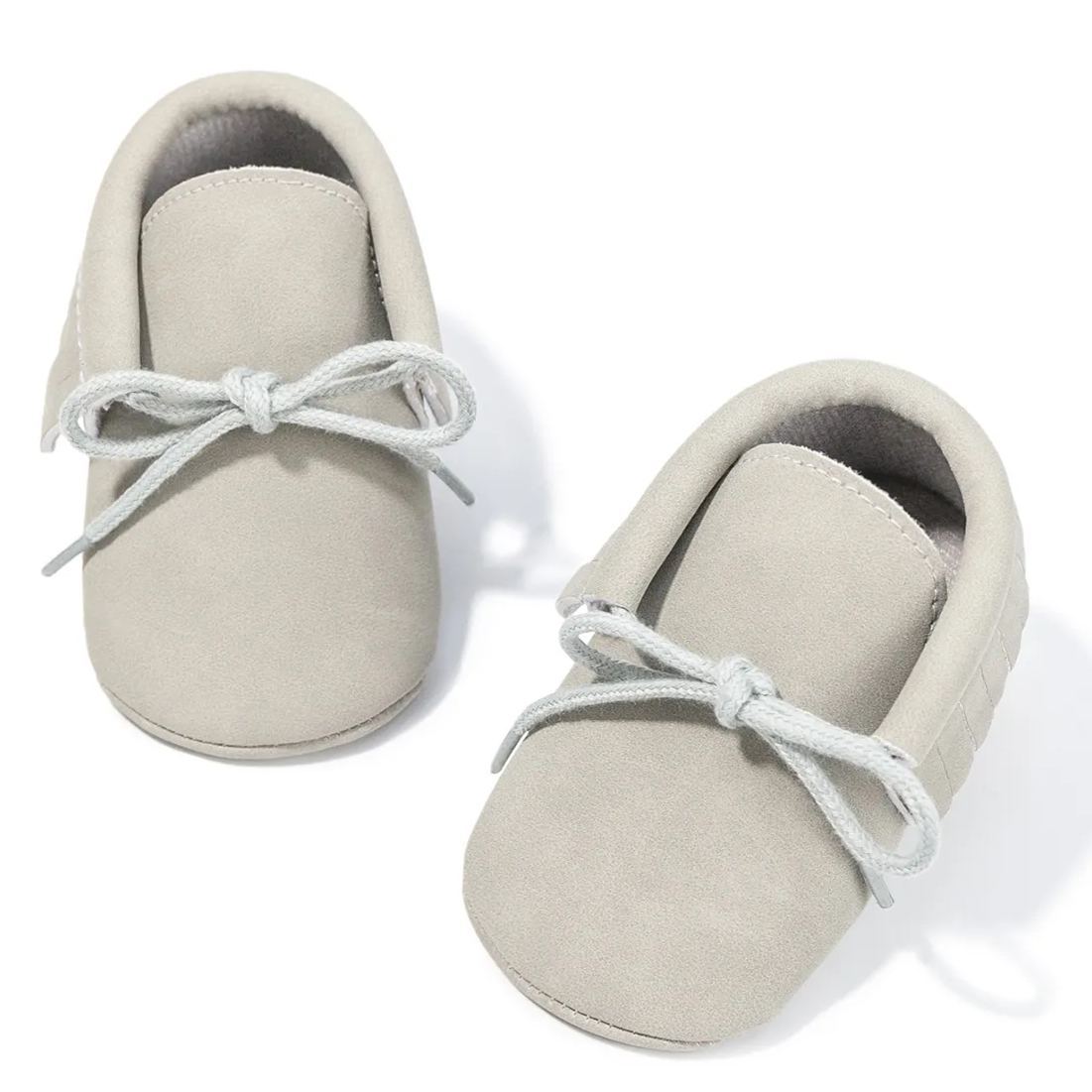 Indoor Handmade PU Leather Soft Sole Baby Walking Shoes Wholesale-JZ Baby