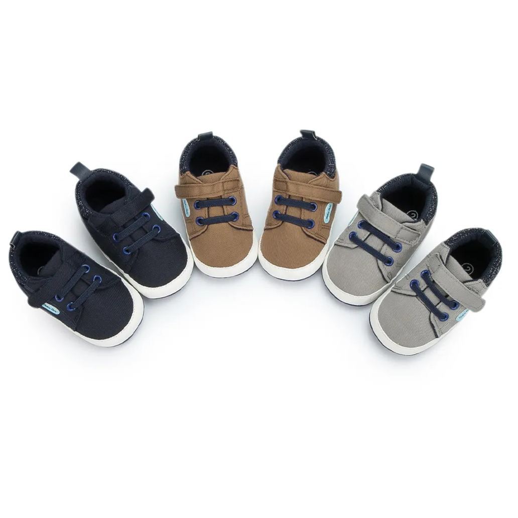 Customization Soft Sole Canvas Baby Walking Shoes Wholesale-JZ Baby