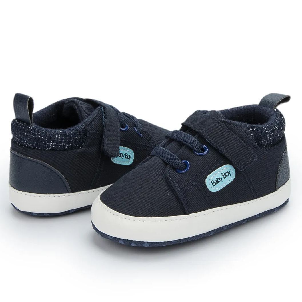 Customization Soft Sole Canvas Baby Walking Shoes Wholesale-JZ Baby