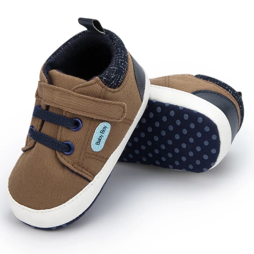 Customization Soft Sole Canvas Baby Walking Shoes Wholesale-JZ Baby