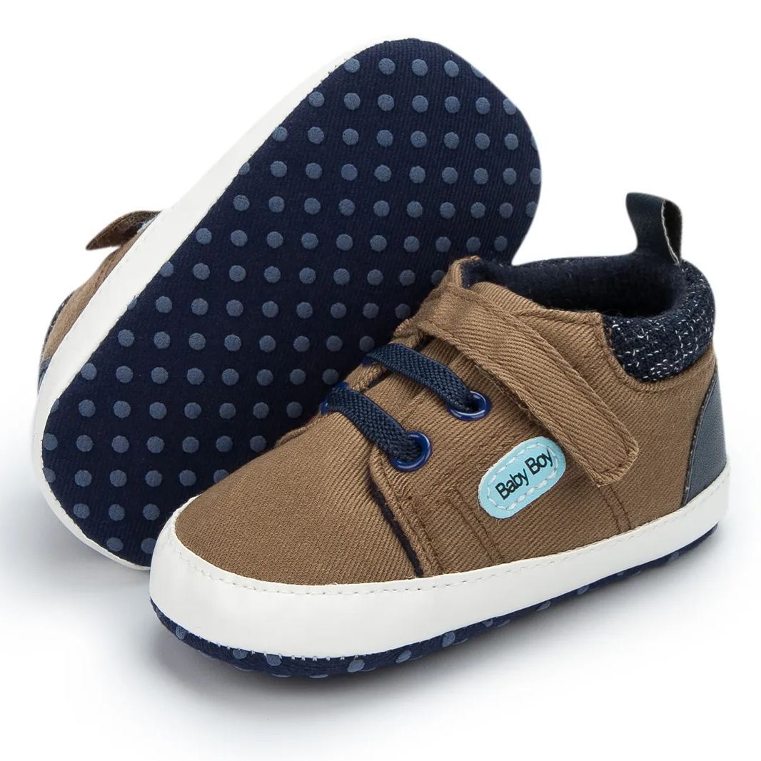 Customization Soft Sole Canvas Baby Walking Shoes Wholesale-JZ Baby