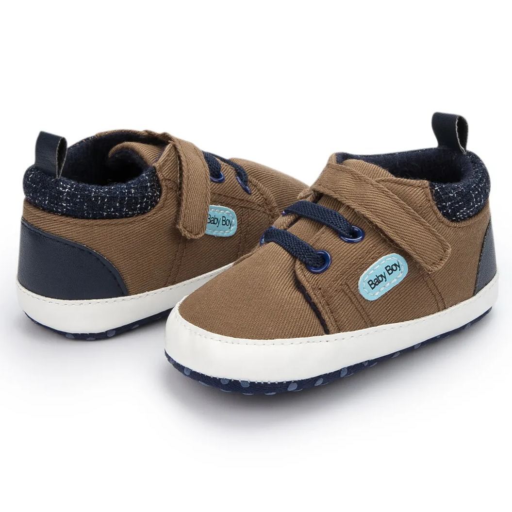 Customization Soft Sole Canvas Baby Walking Shoes Wholesale-JZ Baby
