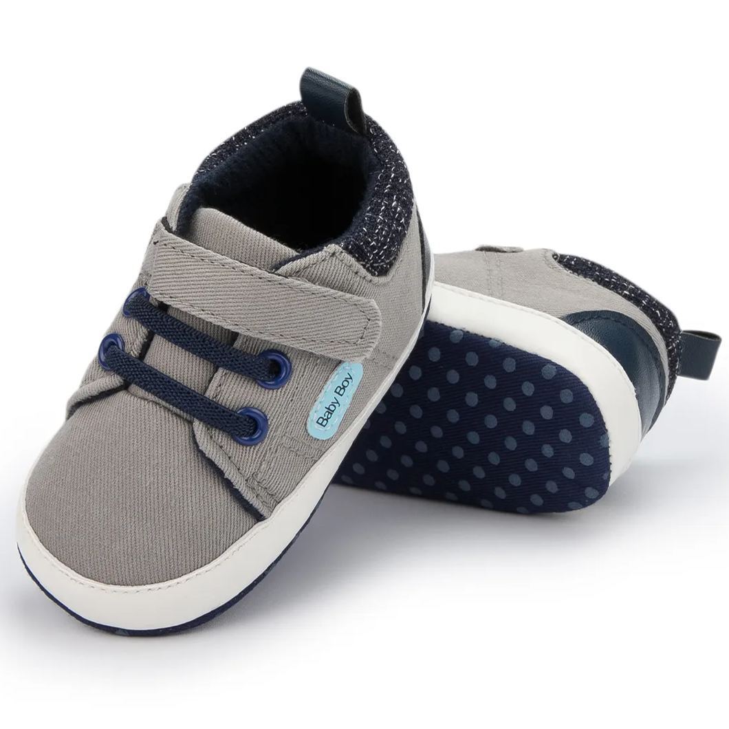 Customization Soft Sole Canvas Baby Walking Shoes Wholesale-JZ Baby