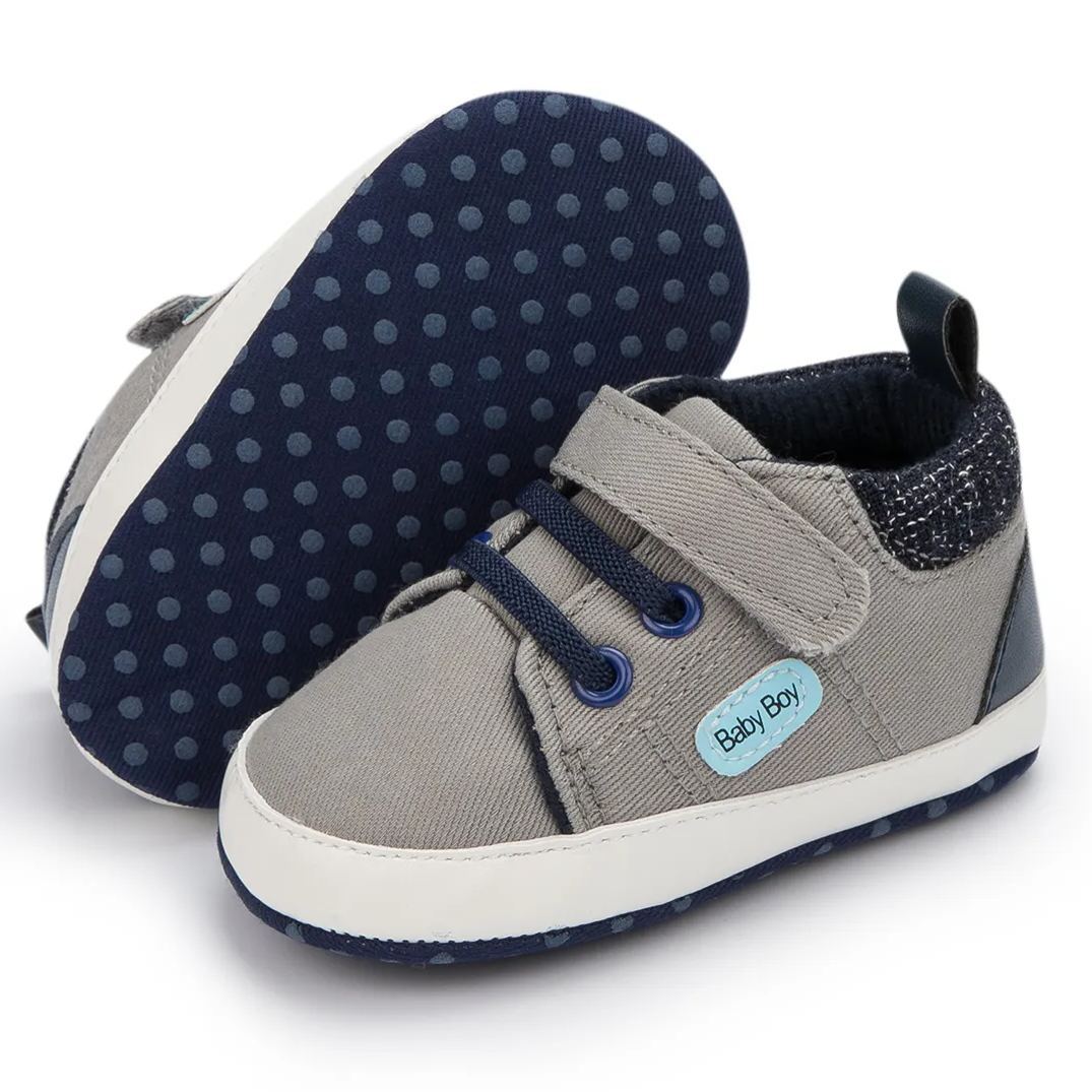 Customization Soft Sole Canvas Baby Walking Shoes Wholesale-JZ Baby