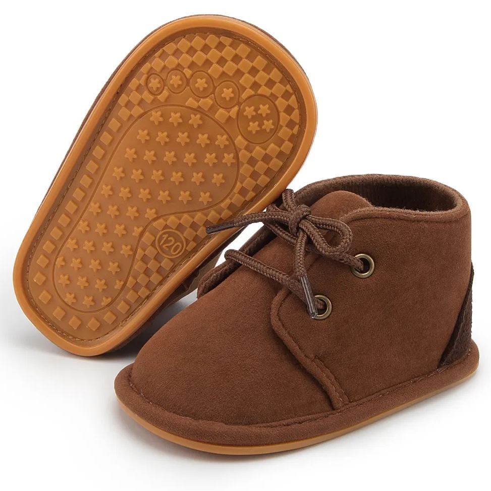 Toddler Faux Suede Winter Ankle Baby Boots Wholesale-JZ Baby