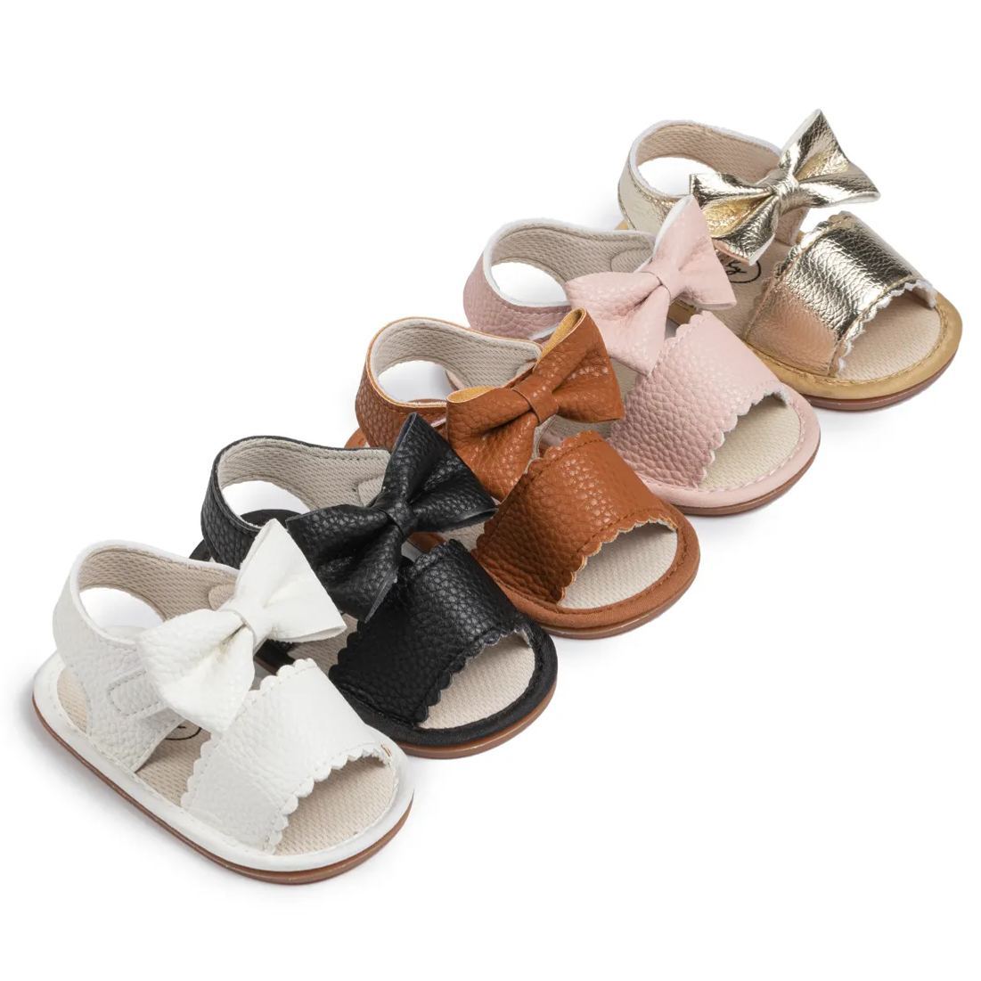 Summer Anti-slip Bow-knot Baby Girl Sandals Wholesale-JZ Baby