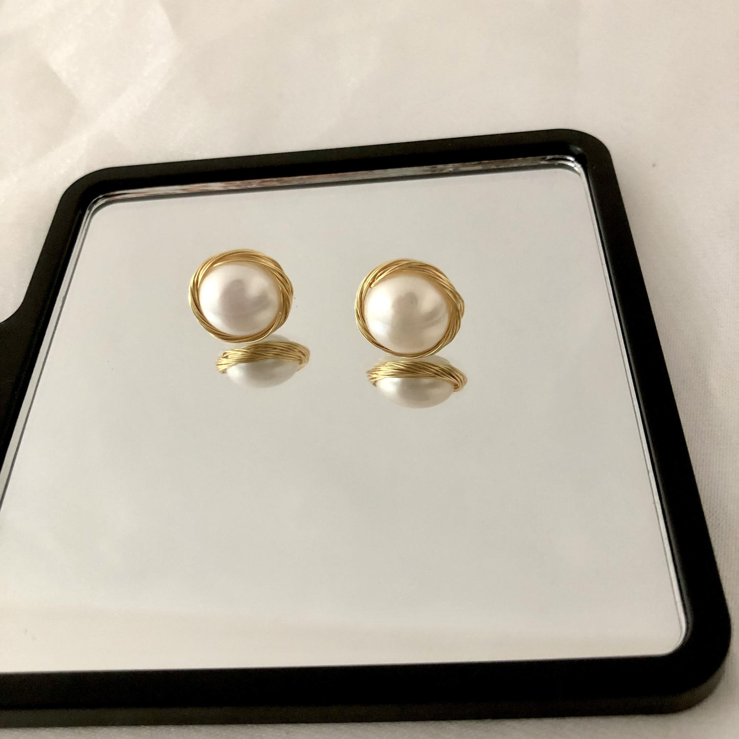 Nest Ear Studs-likayjewel