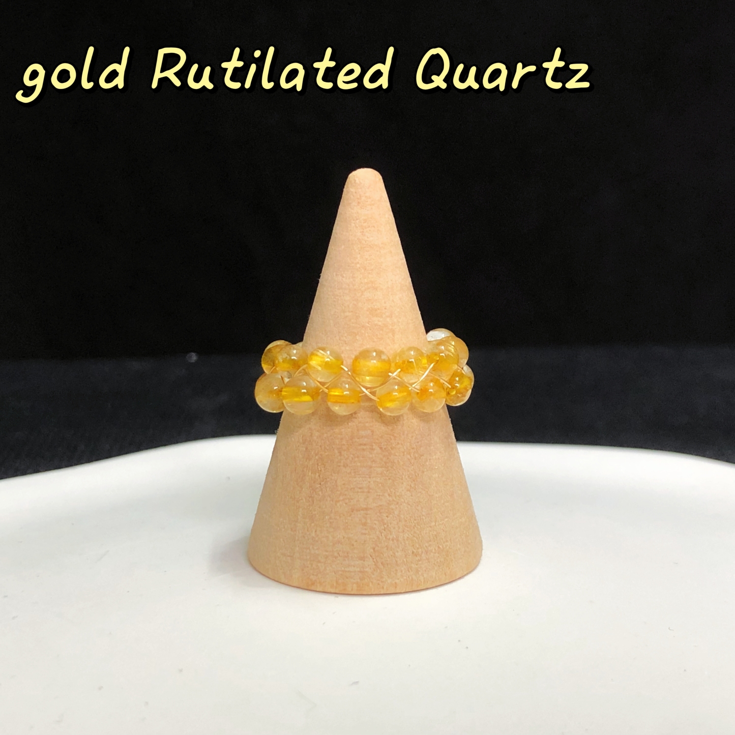 Gemstone Woven Ring-likayjewel