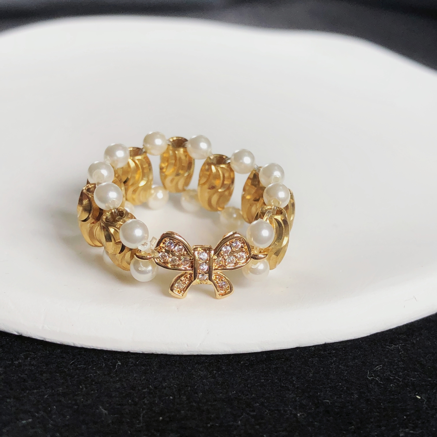 Elastic Bowknot Ring-likayjewel