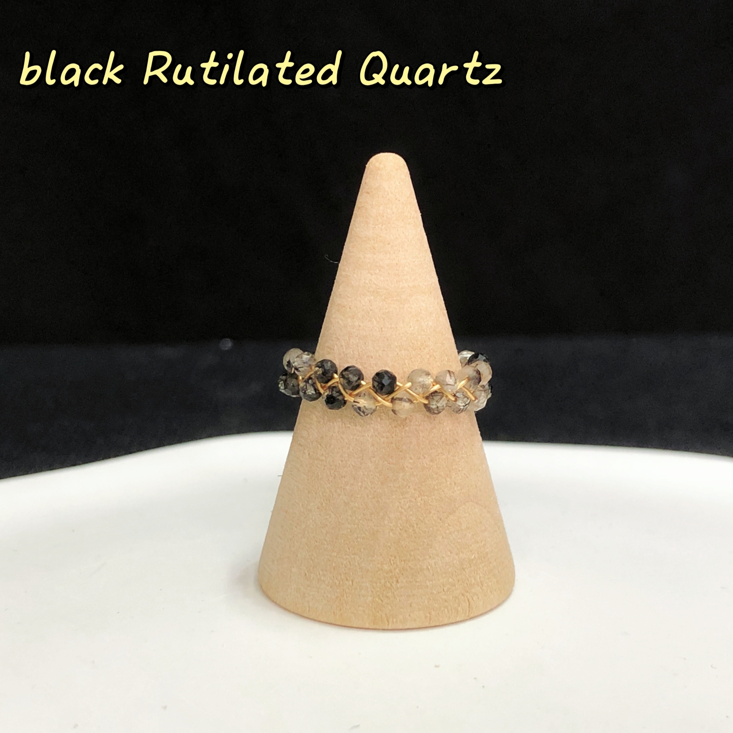 Gemstone Woven Ring-likayjewel