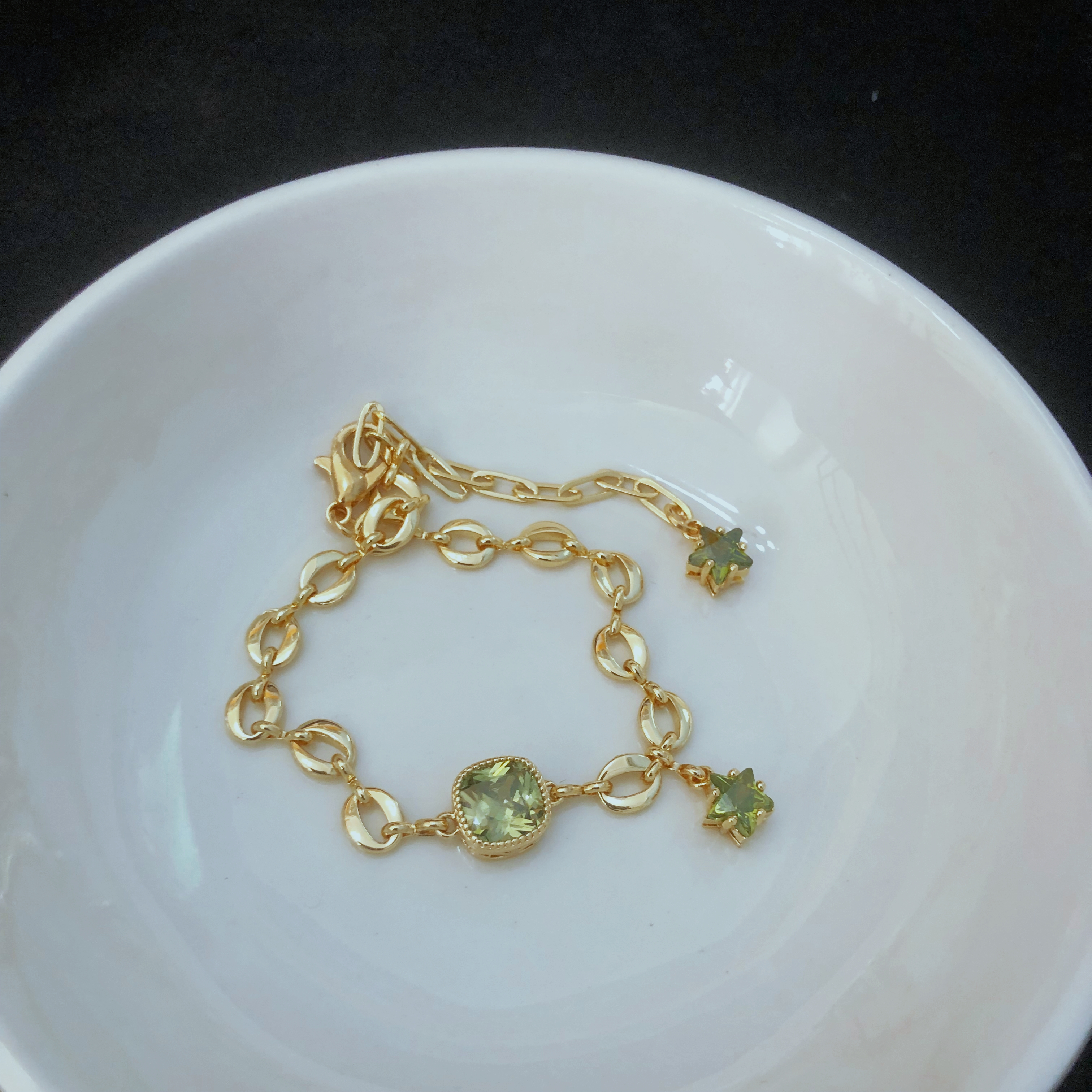 Thick Chain Bracelet for Spring-likayjewel