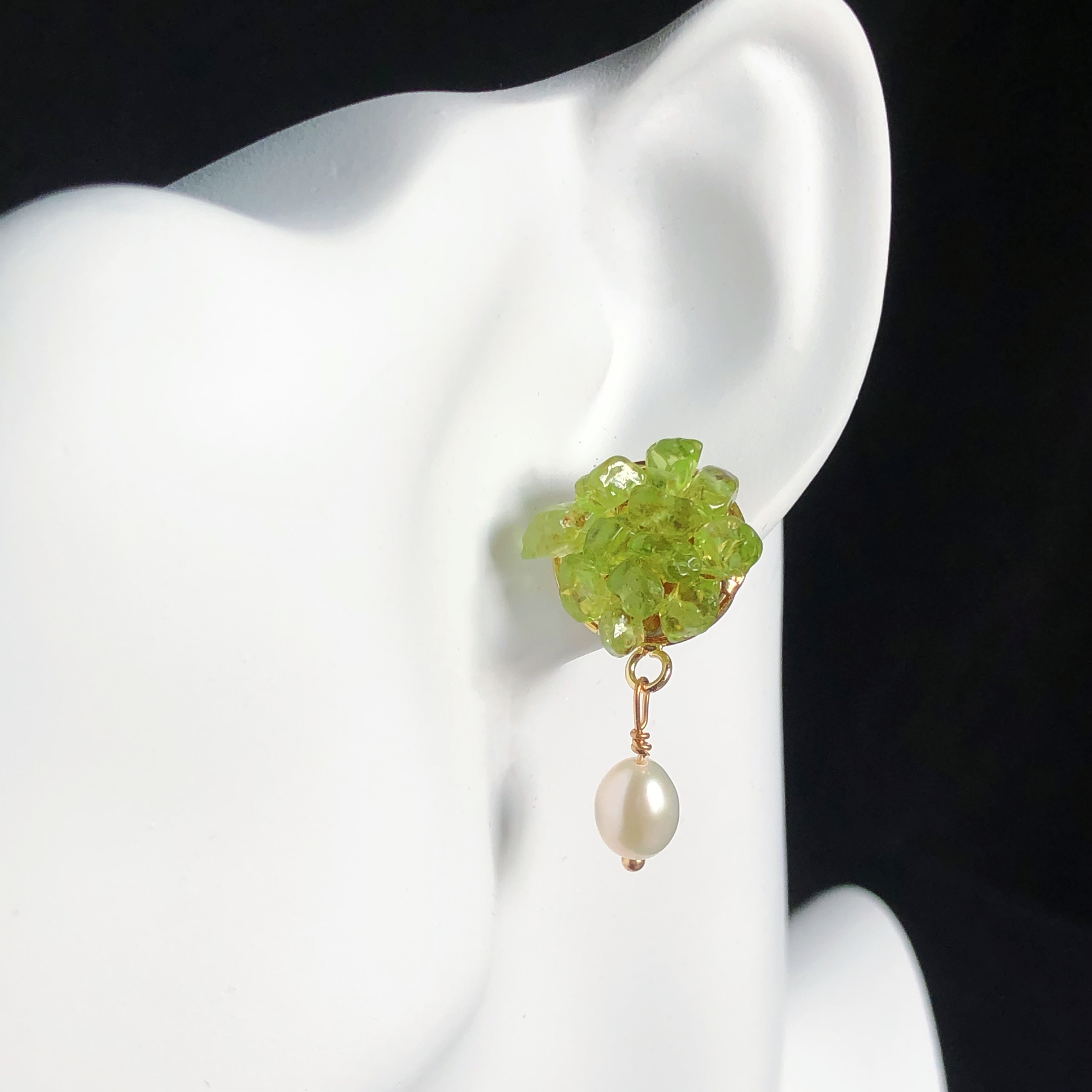 Chakra Crystal Flower Earrings-likayjewel