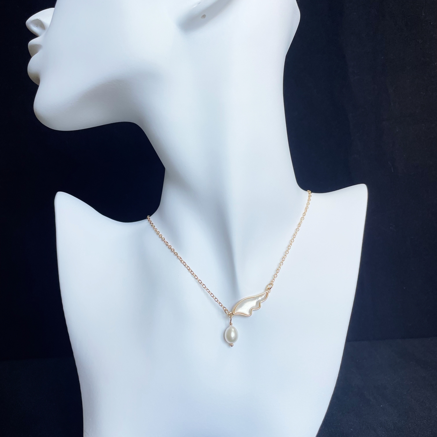 Mother-of-Pearl Dream Wings Necklace