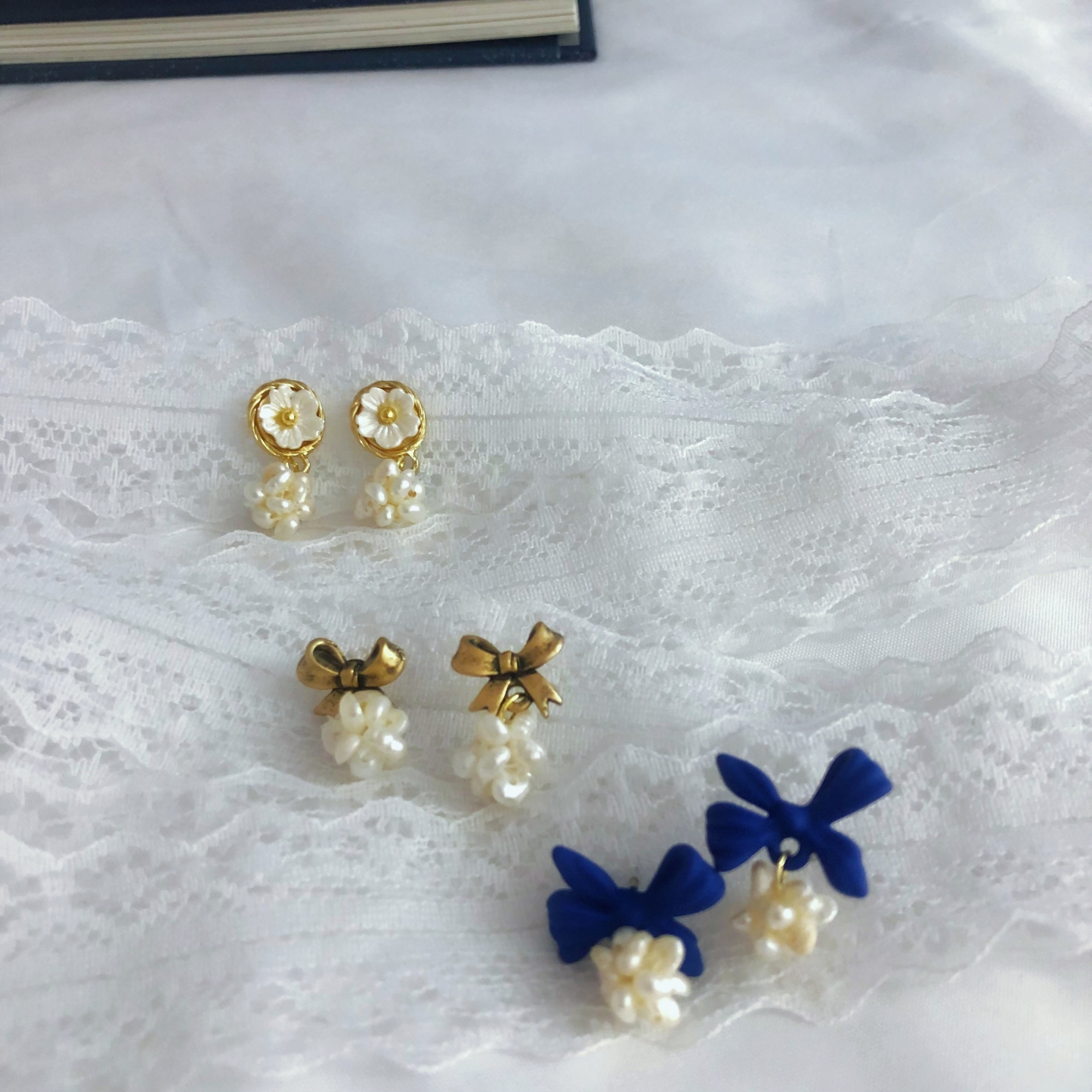 Pearl Ball Earrings-likayjewel