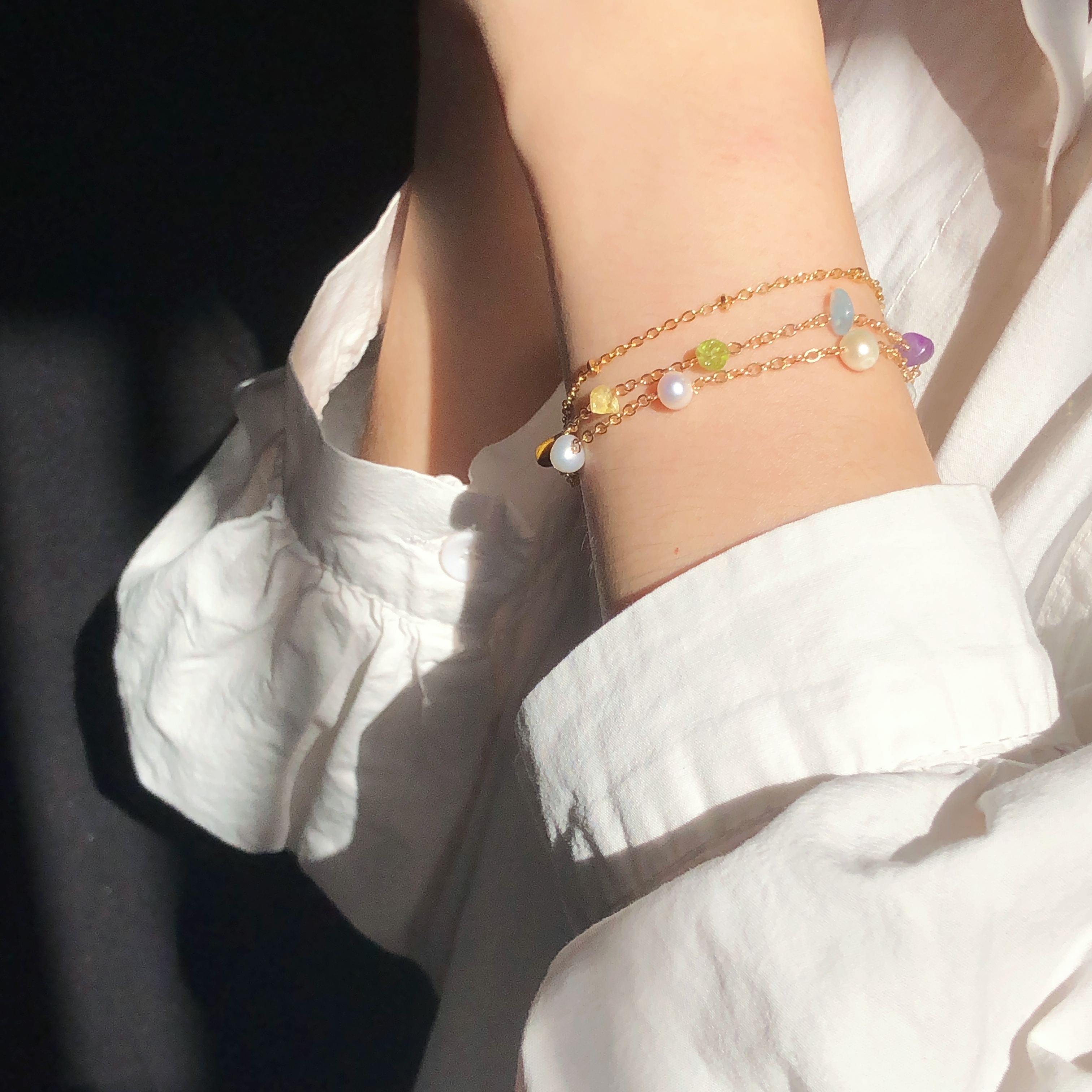 Divine Harmony 3 Layers Bracelet-likayjewel