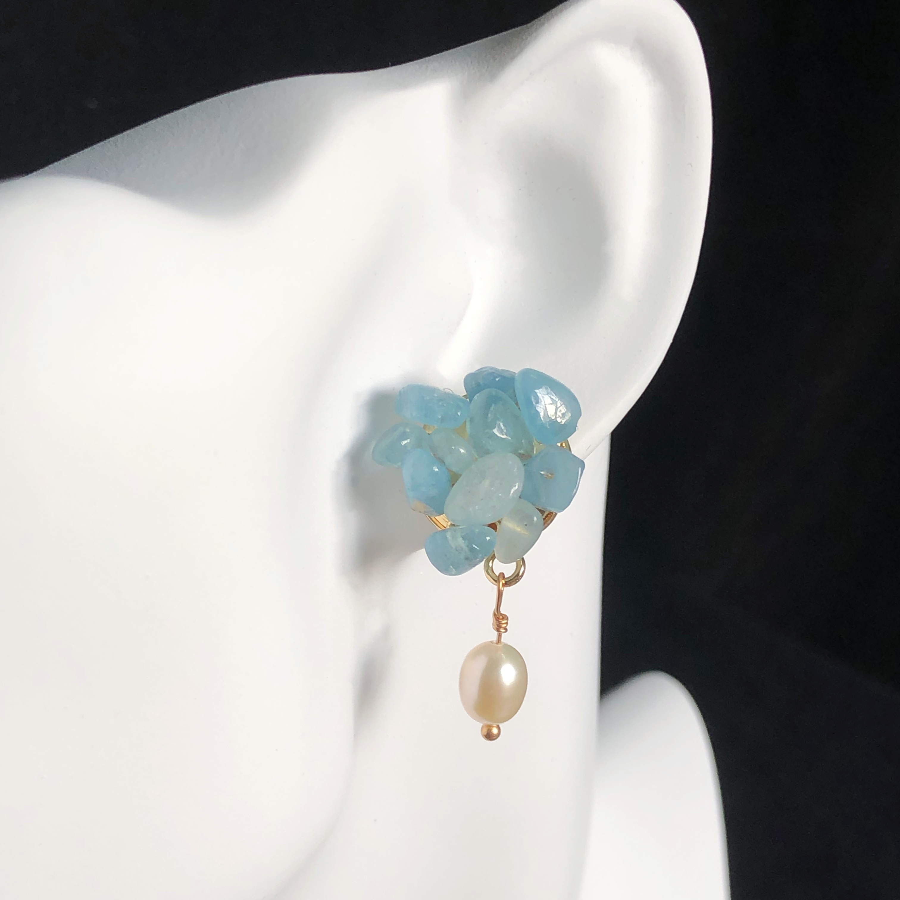 Chakra Crystal Flower Earrings-likayjewel