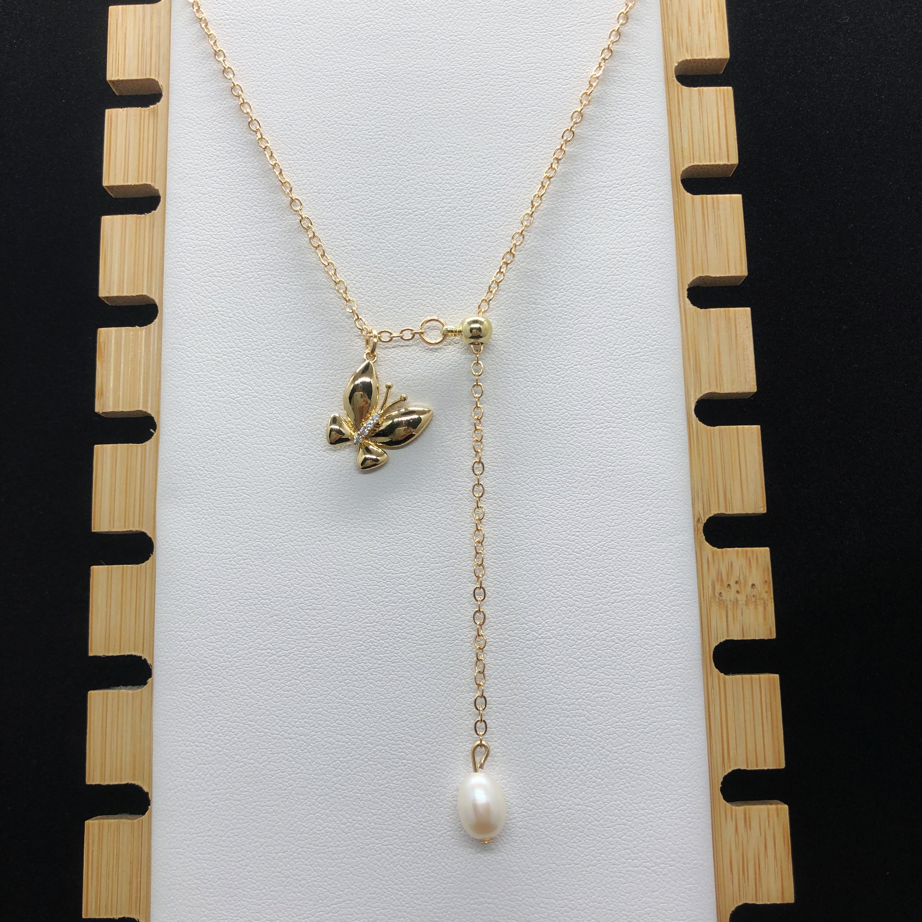 Butterfly Charm Necklace-likayjewel