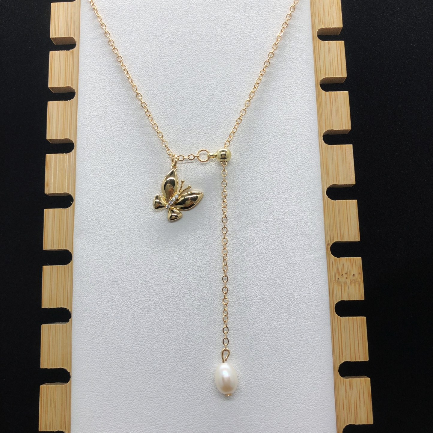 Butterfly Charm Necklace-likayjewel