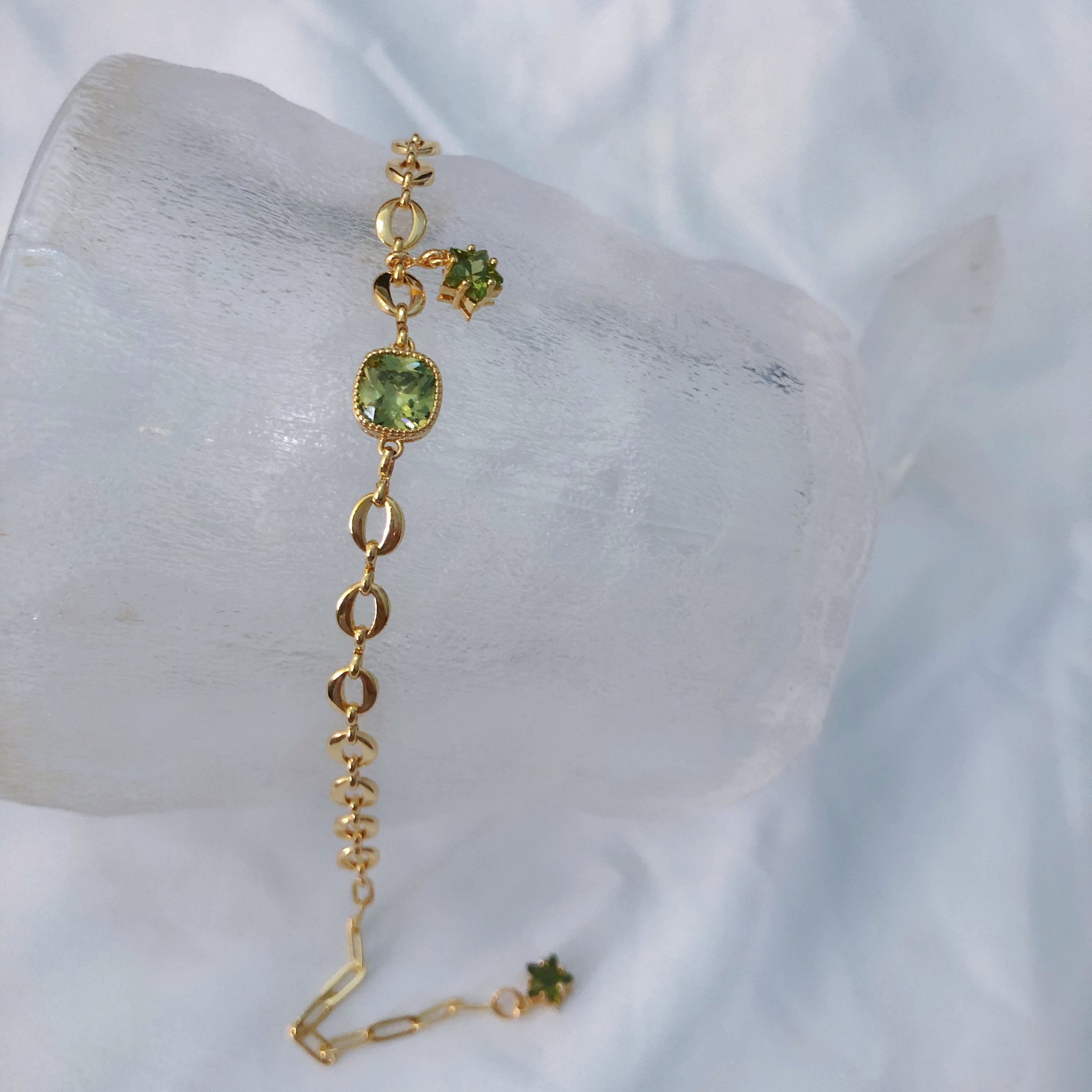 Thick Chain Bracelet for Spring-likayjewel