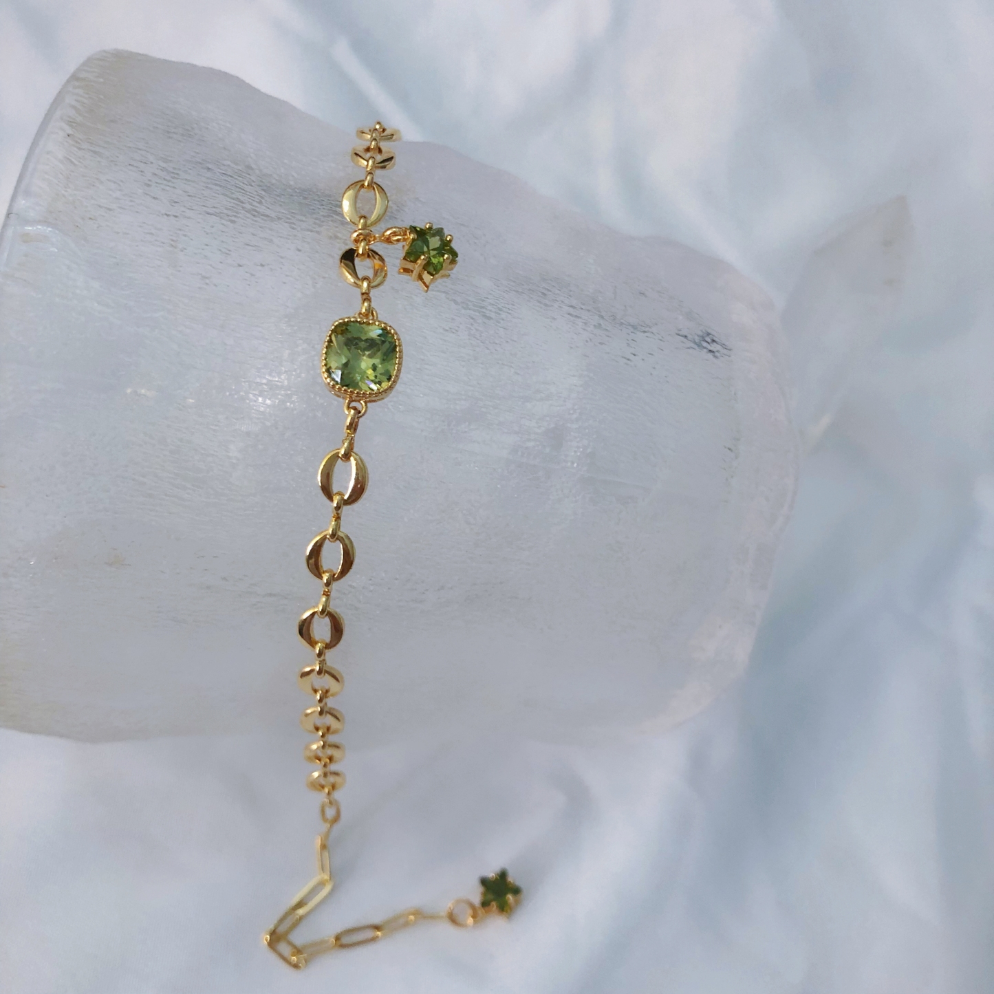Thick Chain Bracelet for Spring-likayjewel