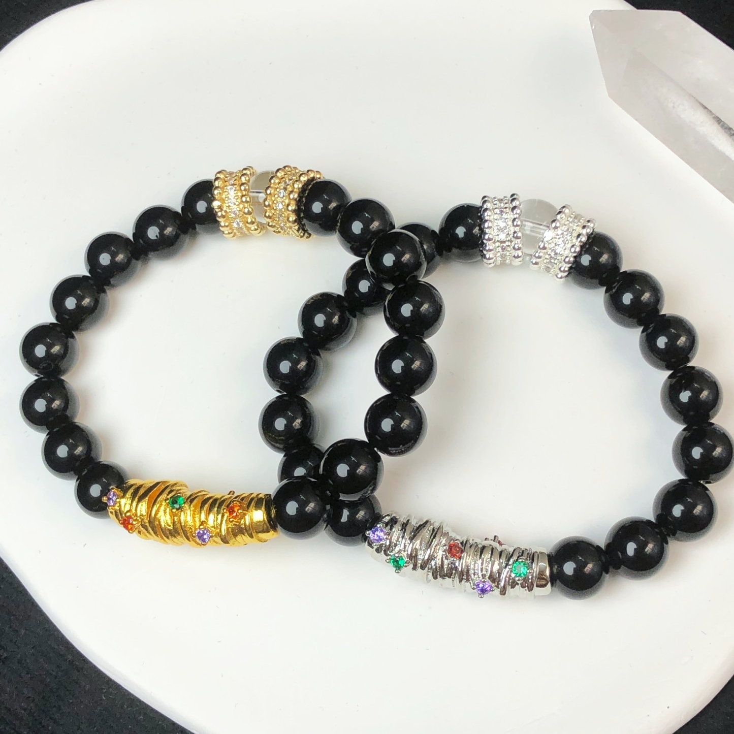 Obsidian Bracelet for Both Men and Women-likayjewel