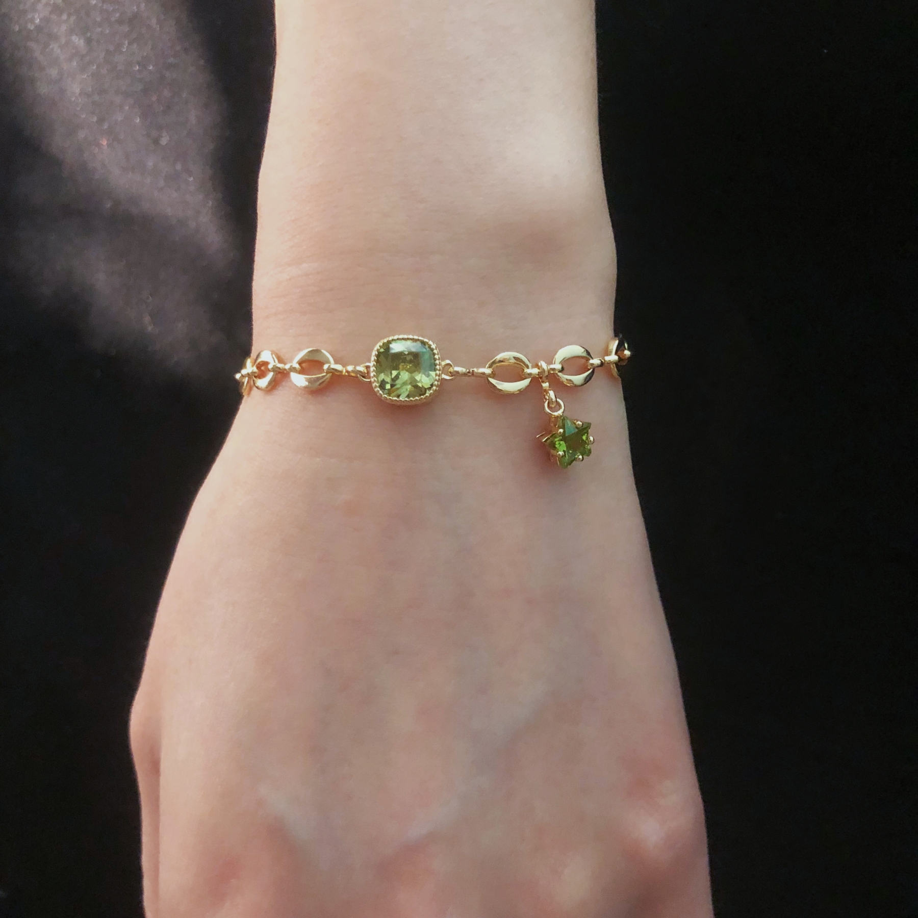 Thick Chain Bracelet for Spring-likayjewel