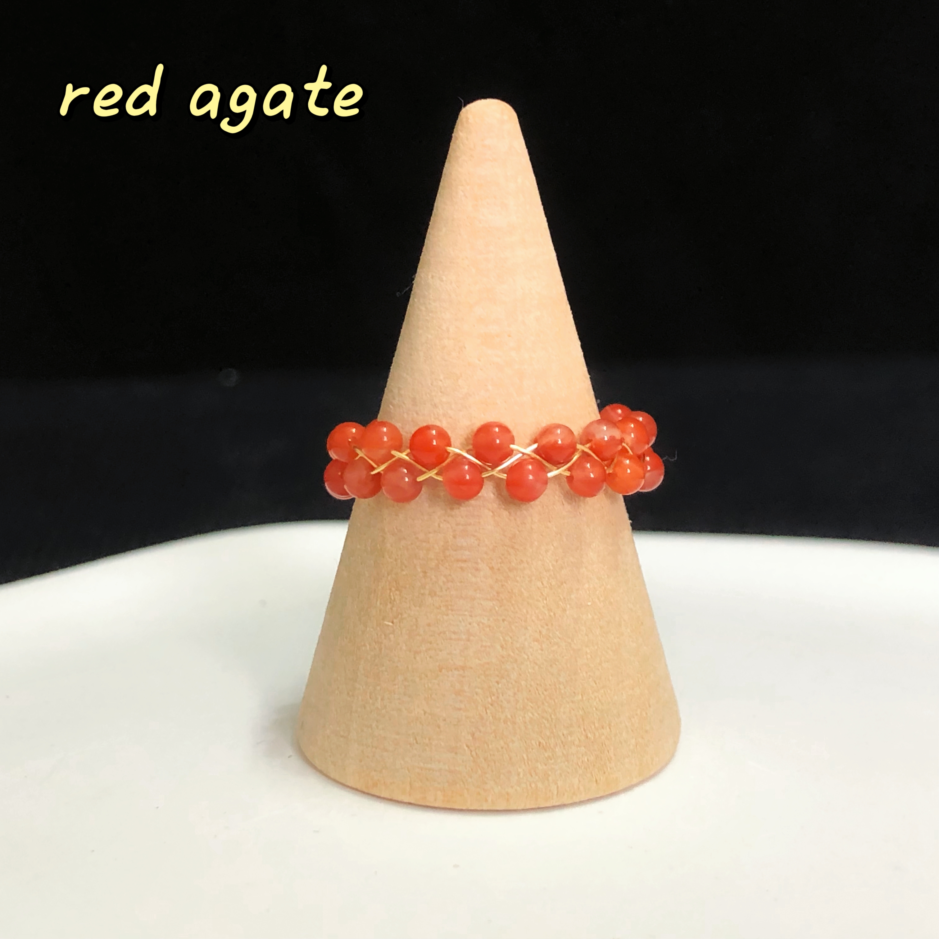 Gemstone Woven Ring-likayjewel
