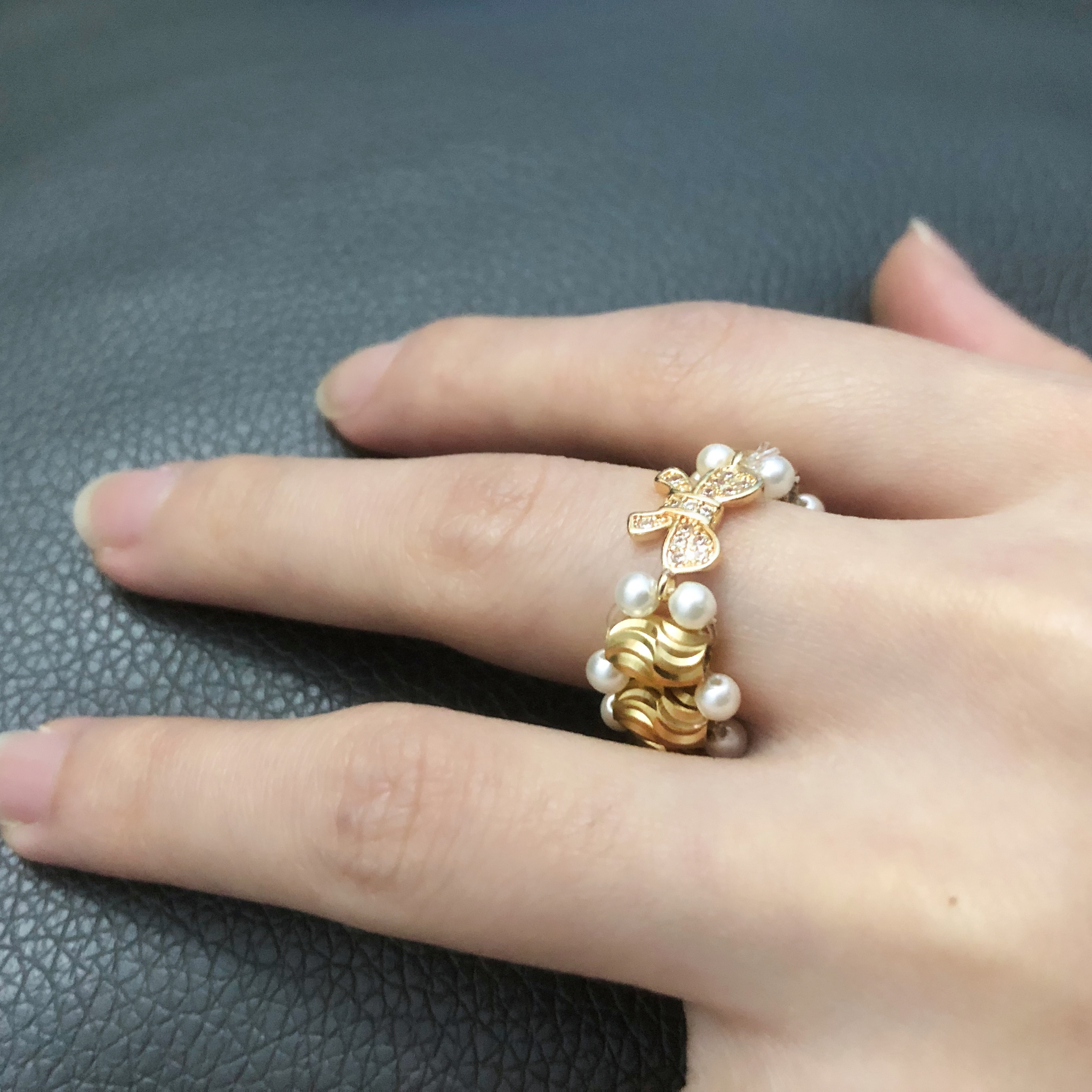 Elastic Bowknot Ring-likayjewel