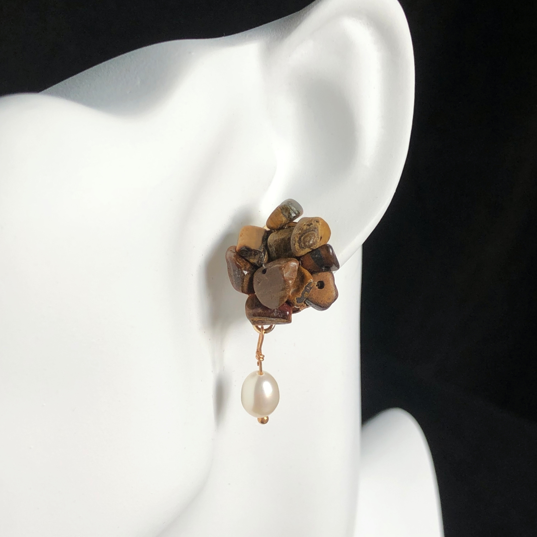 Chakra Crystal Flower Earrings-likayjewel