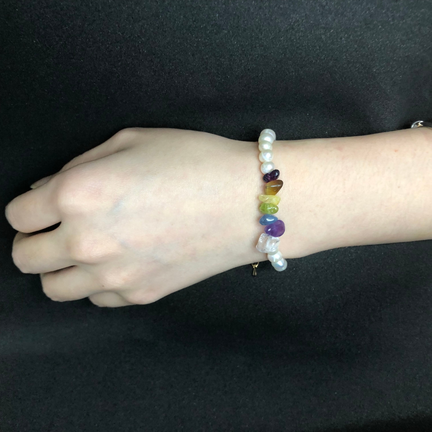 7 Chakras Pearl Bracelet-likayjewel
