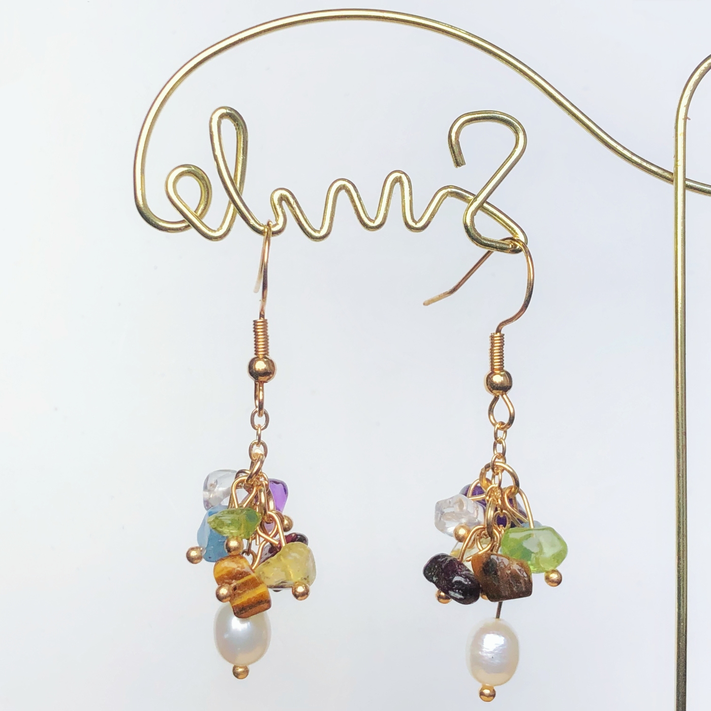 Vibrant Chakra Blossoms Earrings-likayjewel