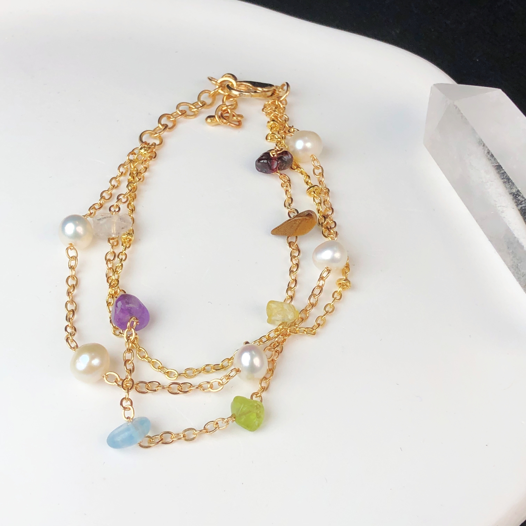 Divine Harmony 3 Layers Bracelet-likayjewel