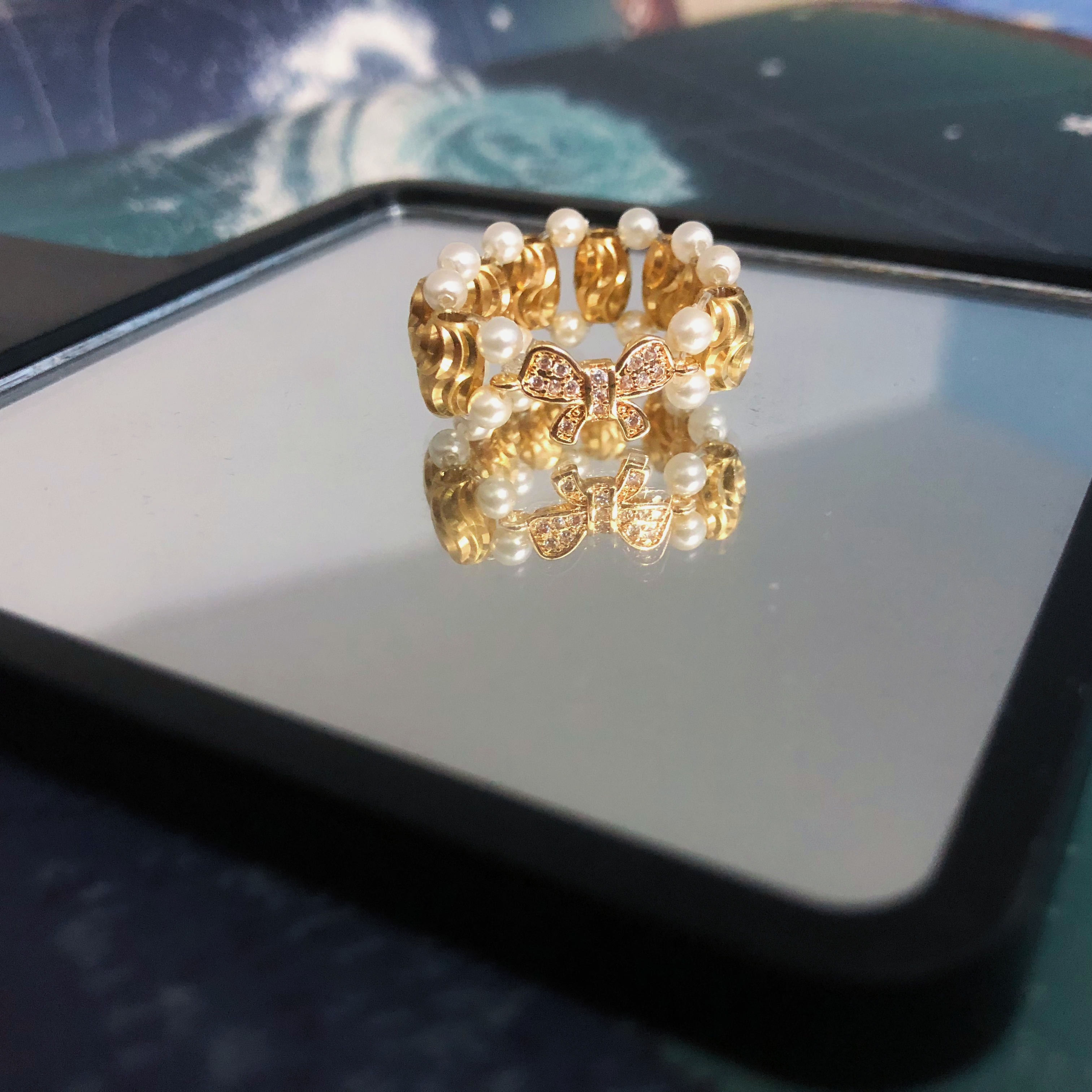 Elastic Bowknot Ring-likayjewel