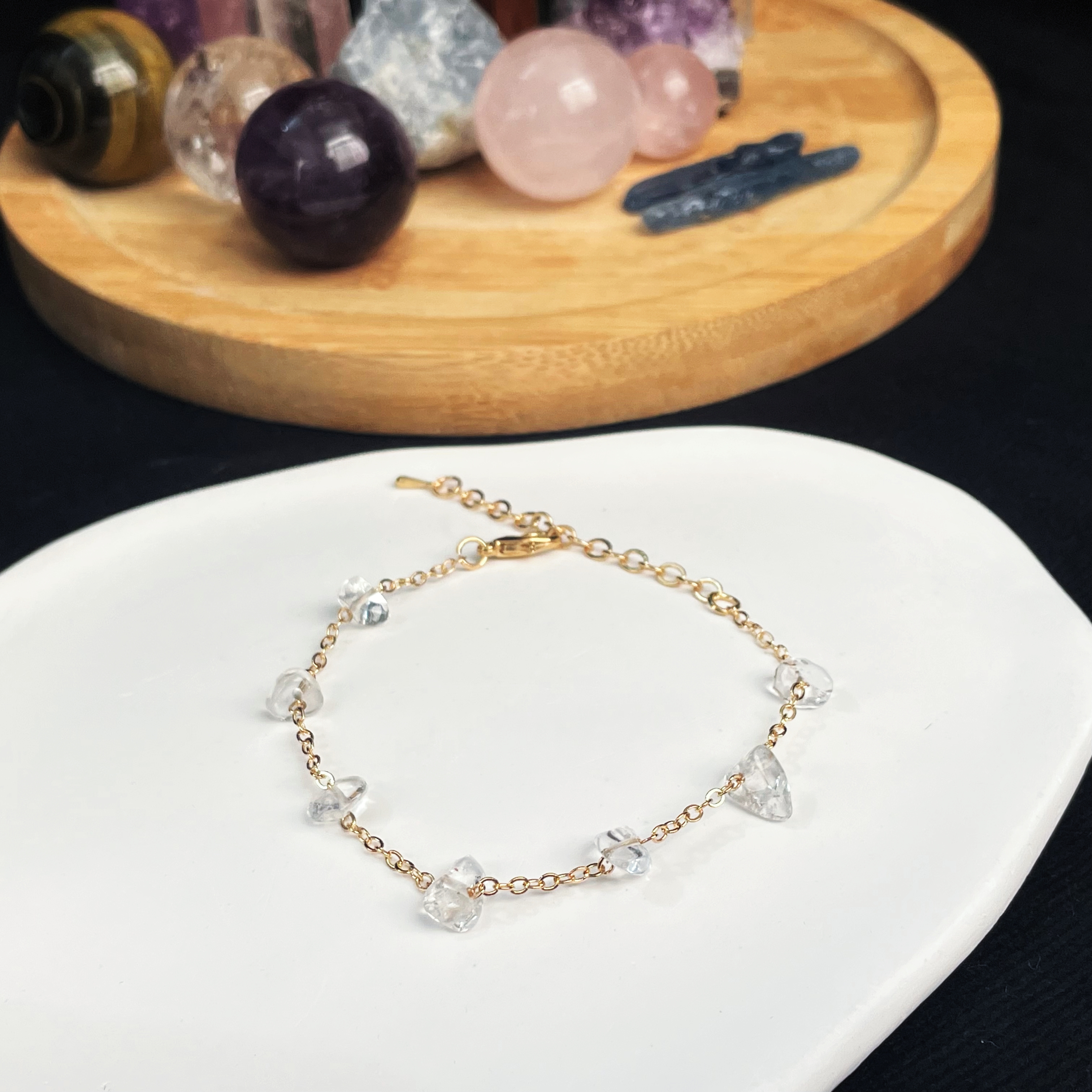 Minimalist Crystal Bracelet