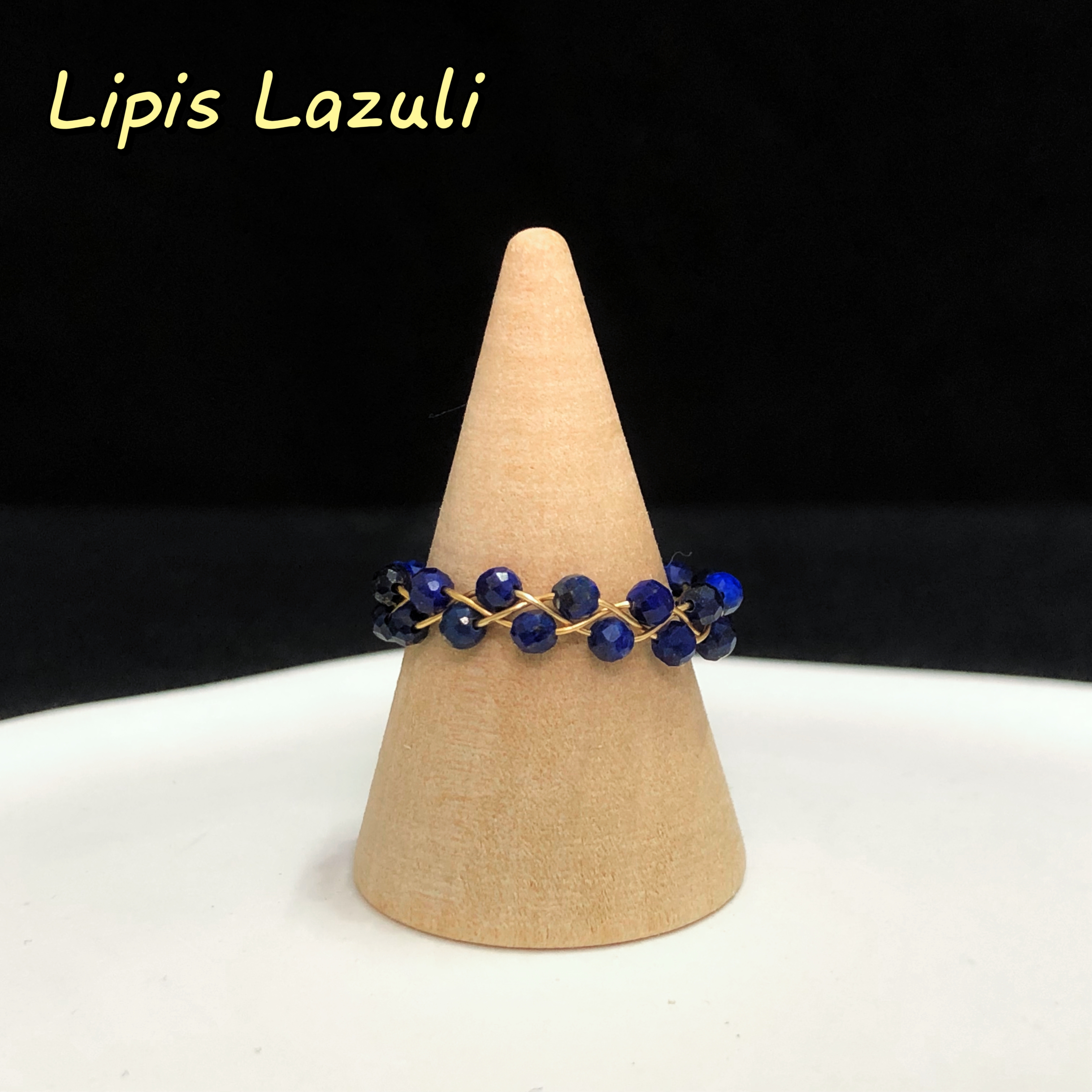 Gemstone Woven Ring-likayjewel