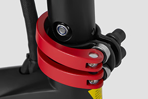 HAIDONG Glider Dual Motor E-scooter_ Dual Lock Clamp