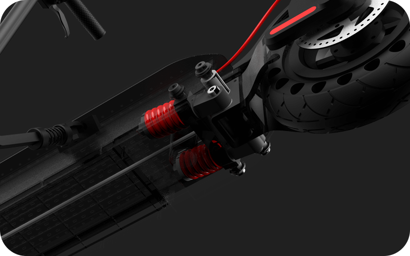 Rear Dual Shock Absorber Rear Dual Shock Absorber