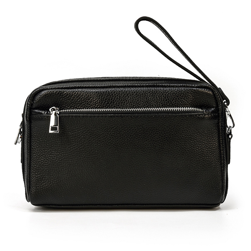 Retro Genuine Leather Clutch Bag Crossbody Bag-